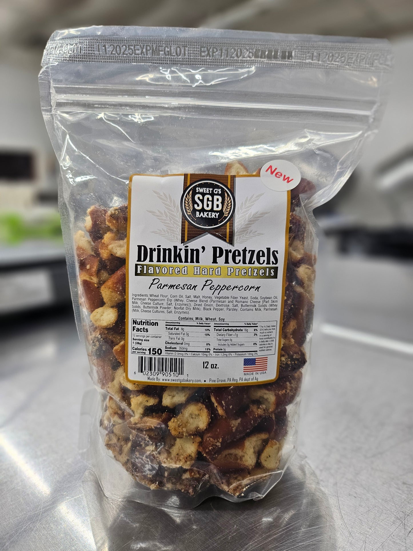 Drinkin' Pretzel™ - Parmesan Peppercorn