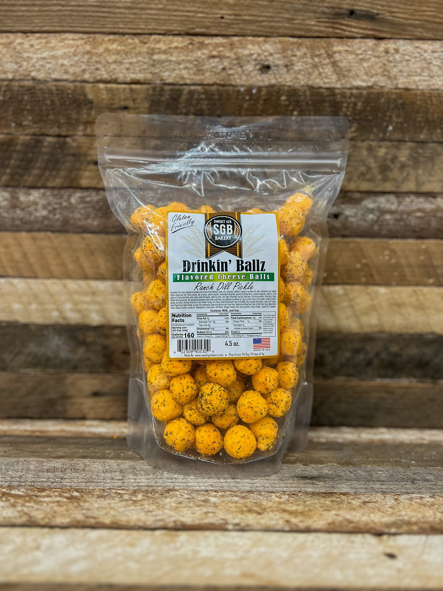 Ranch Dill Pickle Flavored Cheese Balls