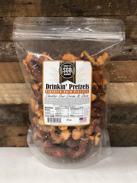 Wholesale Drinkin' Pretzels™ - Cheddar Sour Cream & Onion
