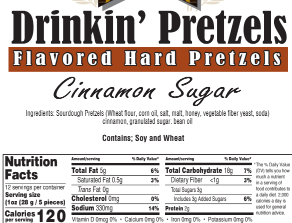 Wholesale Bulk Boxes of Flavored Hard Pretzels