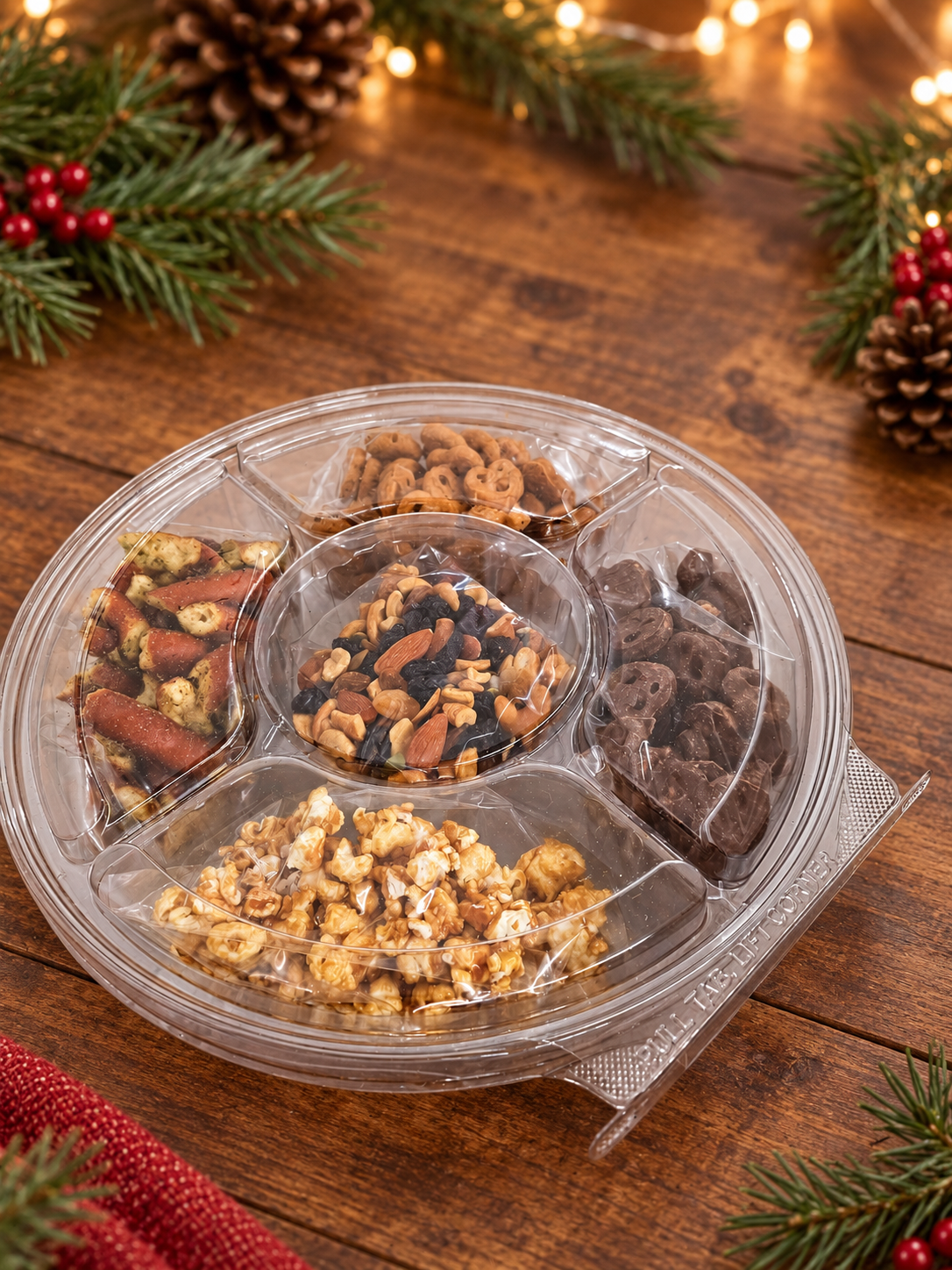 Large Holiday Cookie and Sweets Tray