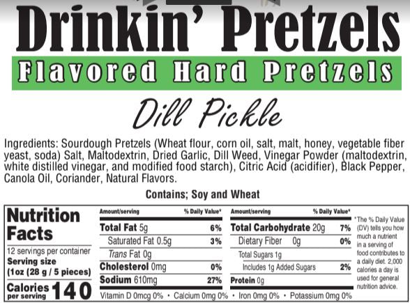 Drinkin' Pretzel™ - Dill Pickle