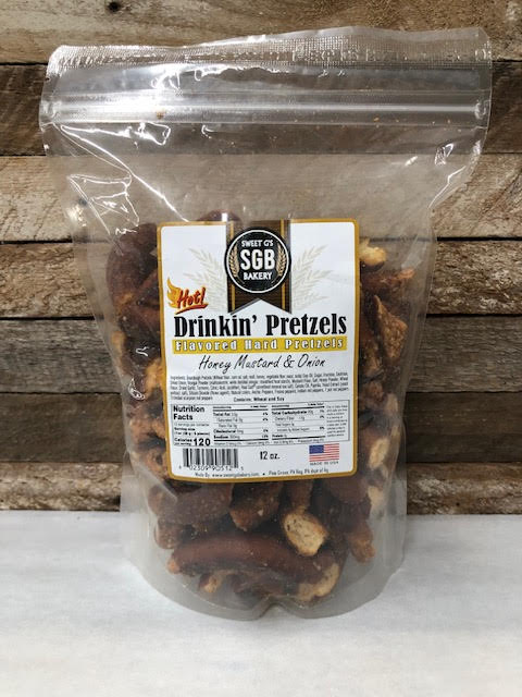 Drinkin' Pretzel™ - HOT Honey Mustard & Onion