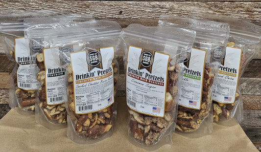 Wholesale - Flavored Hard Pretzels - One Flavor - (60-5oz bags)