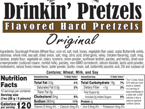 Drinkin' Pretzel™ - Original (Zesty)