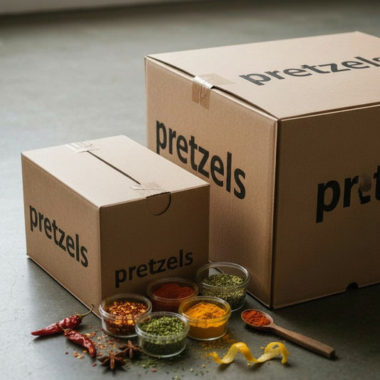 Wholesale Bulk Boxes of Flavored Sourdough Pretzels