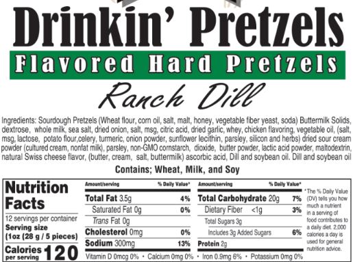 Drinkin' Pretzel - Ranch Dill