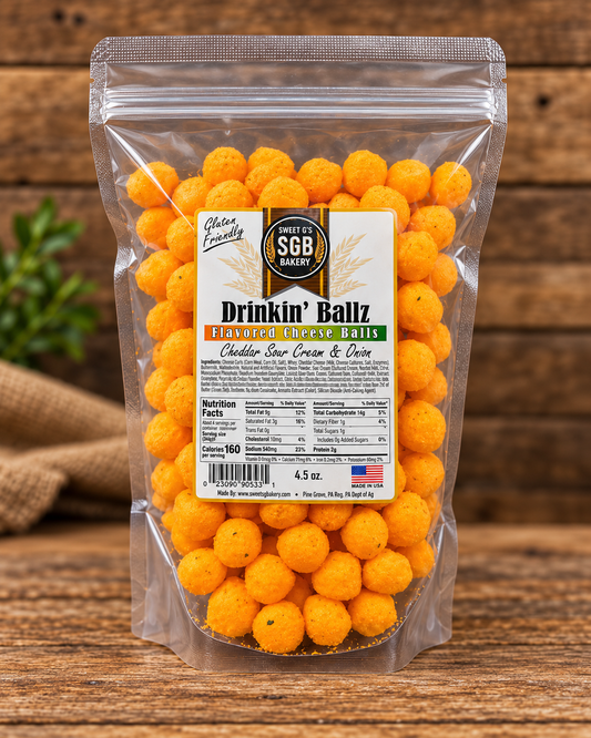 Wholesale - 4.5oz Bags - Flavored Cheese Balls