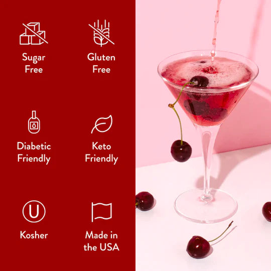 Skinny Syrup Cherry Water Flavor