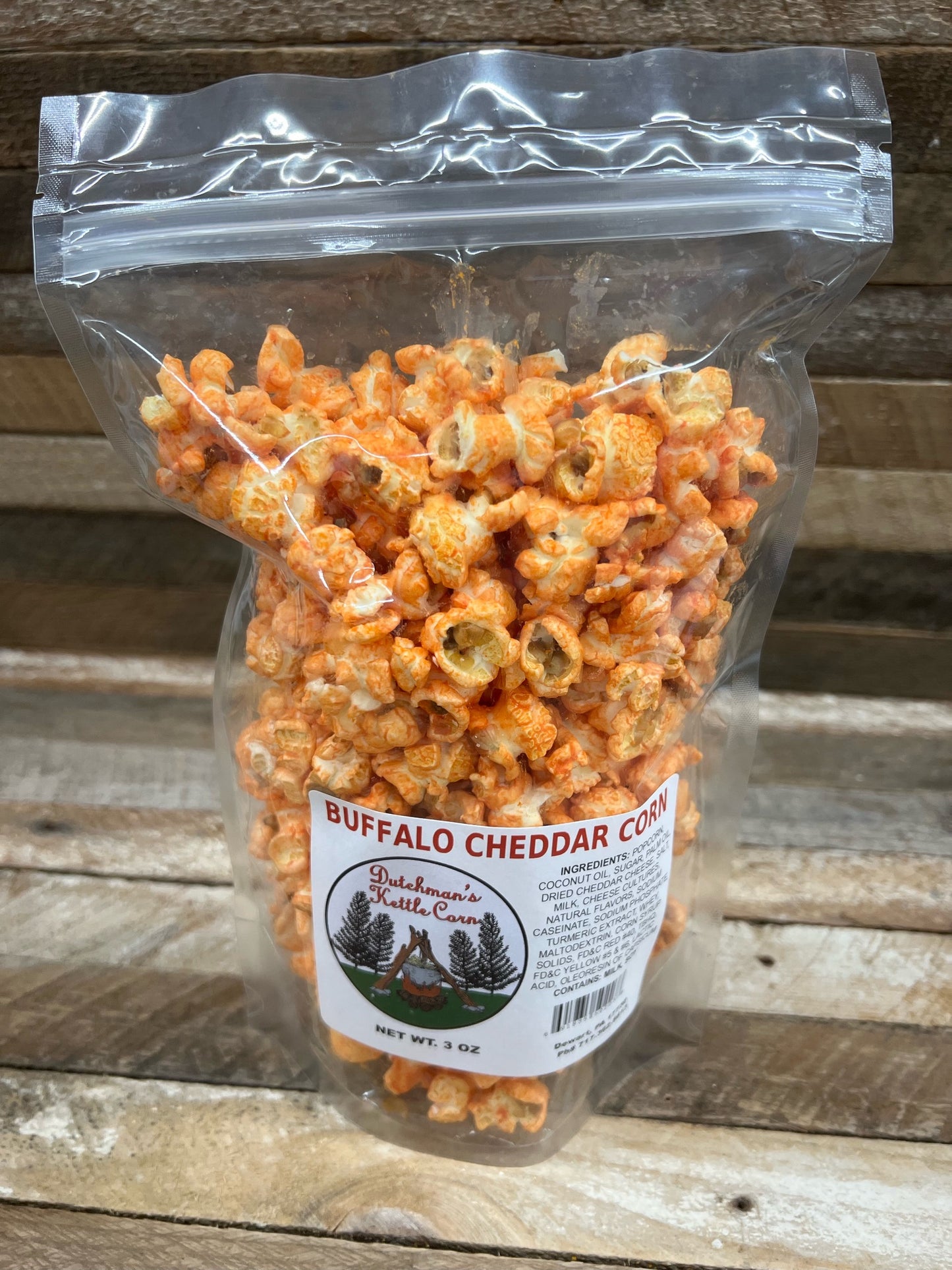 Dutchman's Kettle Corn- Buffalo Cheddar Corn