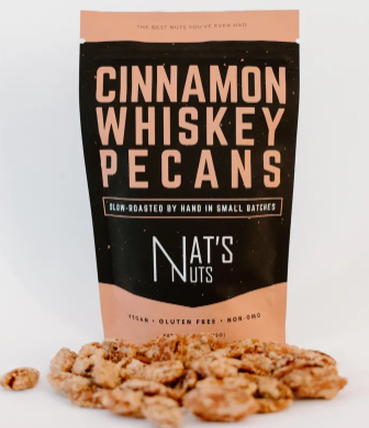 Nat's Nuts Cinnamon Whiskey Pecans