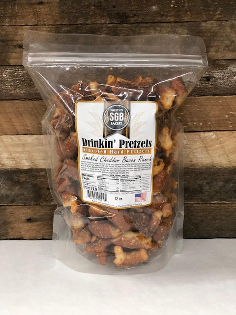 Flavored Hard Pretzels Smoked Cheddar Bacon Ranch