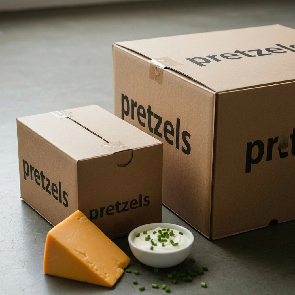 Wholesale Bulk Boxes of Flavored Sourdough Pretzels