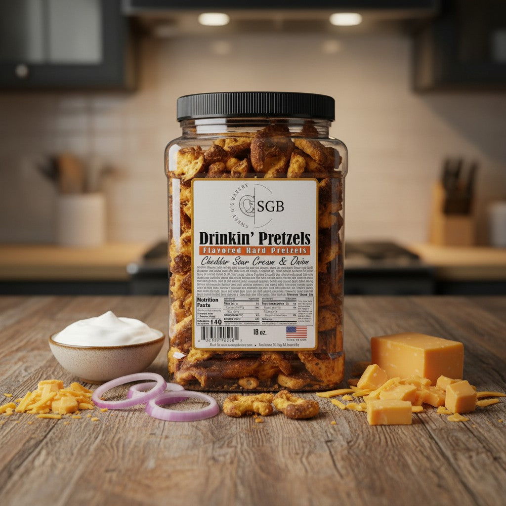 Drinkin' Pretzel - Cheddar Sour Cream & Onion