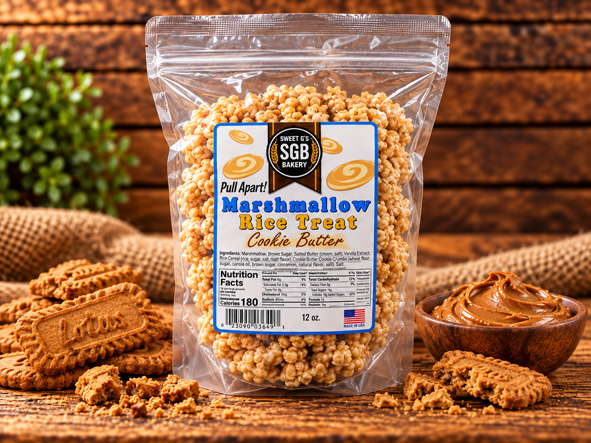 Wholesale - 12oz Bags - Krisp Rice Marshmallow Pull Aparts