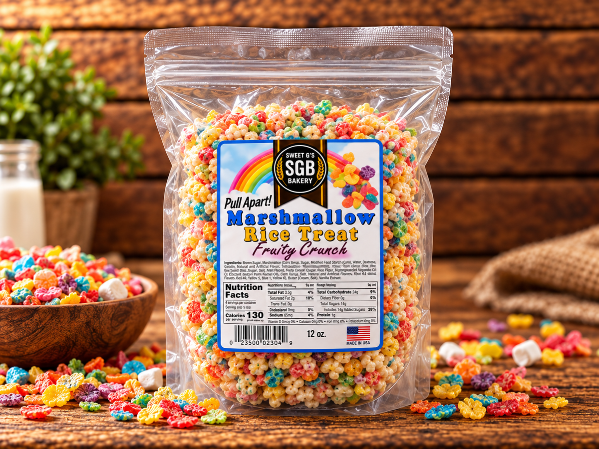 Wholesale - 12oz Bags - Krisp Rice Marshmallow Pull Aparts