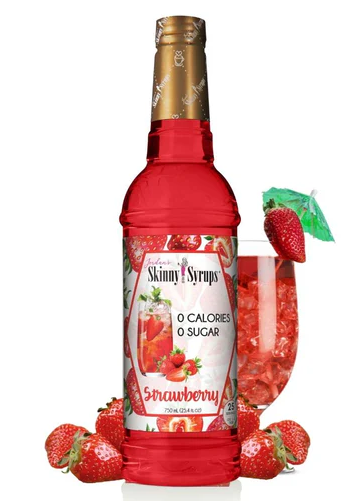 Skinny Syrup Strawberry Water Flavor