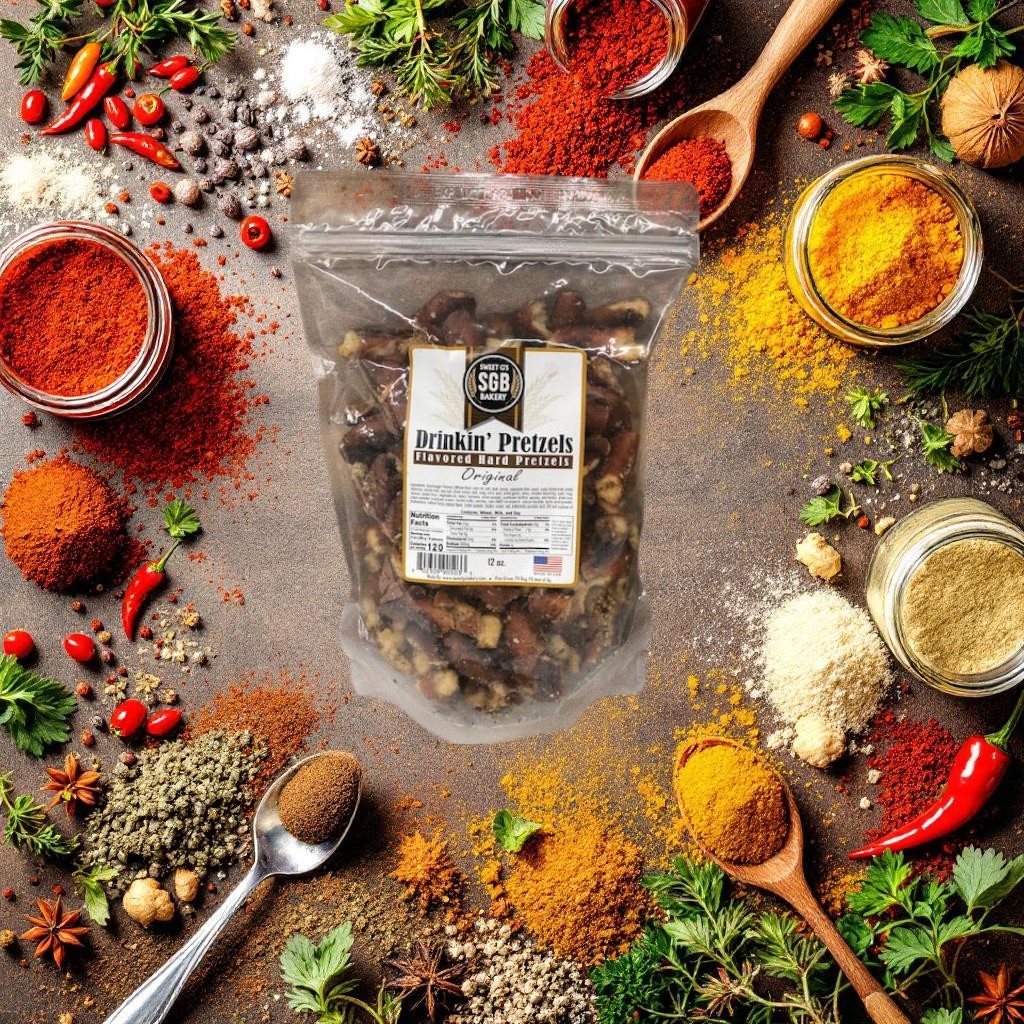 Wholesale Bulk Boxes of Flavored Hard Pretzels
