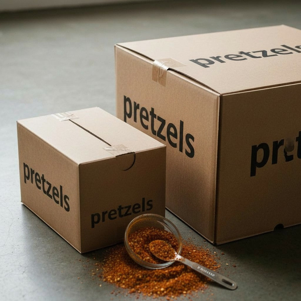 Wholesale Bulk Boxes of Flavored Sourdough Pretzels