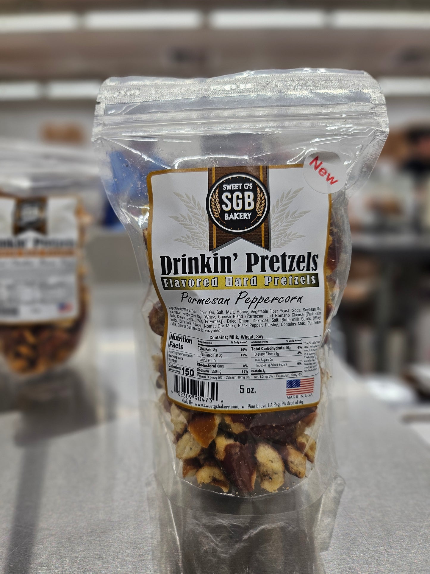 Drinkin' Pretzel - Parmesan Peppercorn