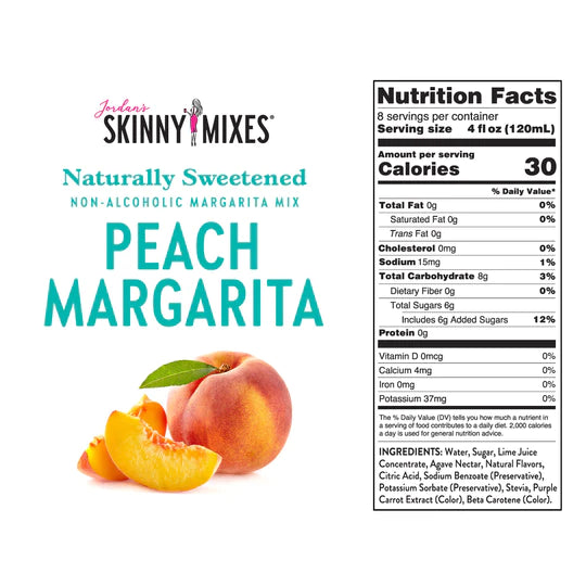 Skinny Syrup Peach Margarita