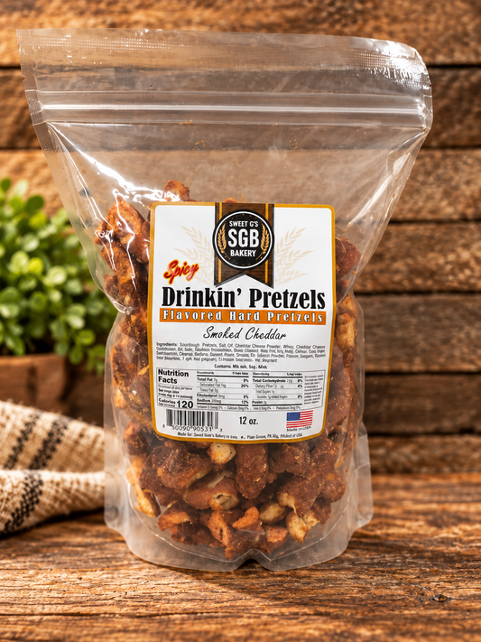 Drinkin' Pretzel - Spicy Smoked Cheddar