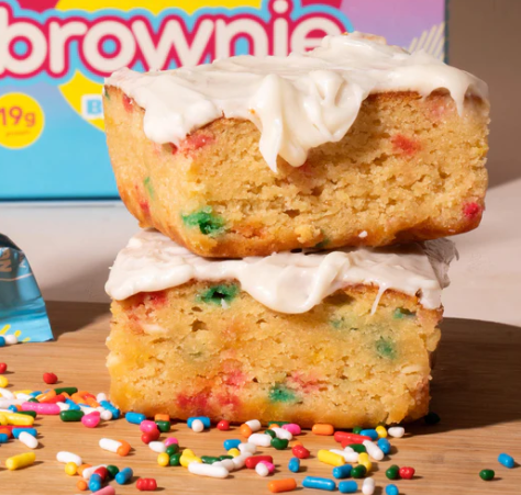 Prime Bites Protein Brownie- Birthday Cake Blondie