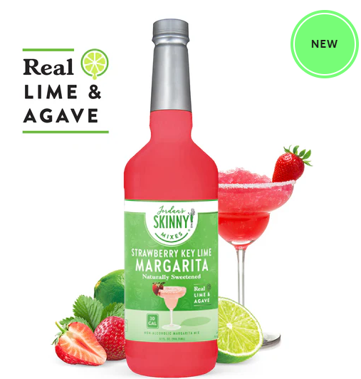Skinny Syrup- Strawberry Key Lime Margarita
