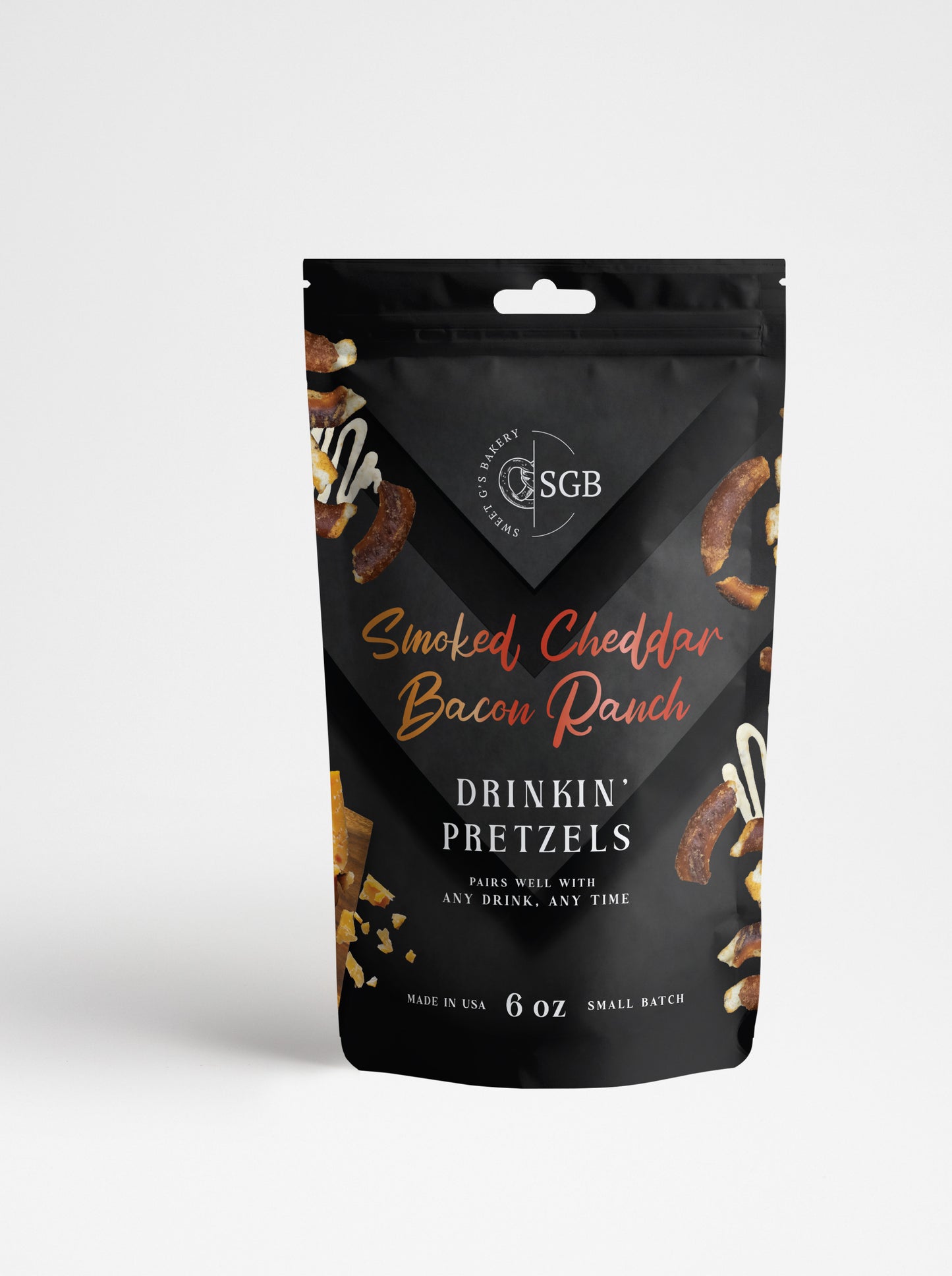 Wholesale - 6oz Pouch - Flavored Sourdough Pretzels