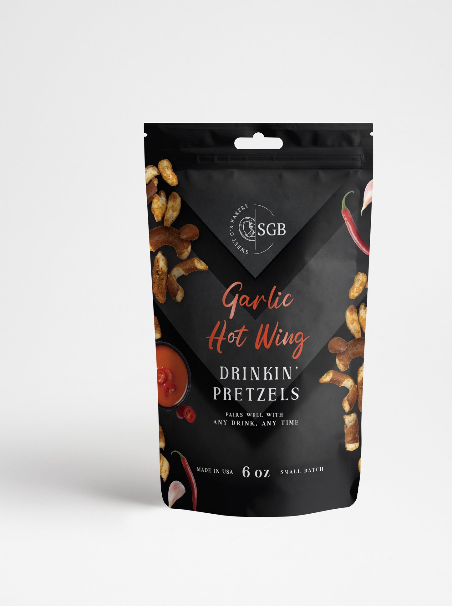 Wholesale - 6oz Pouch - Flavored Sourdough Pretzels