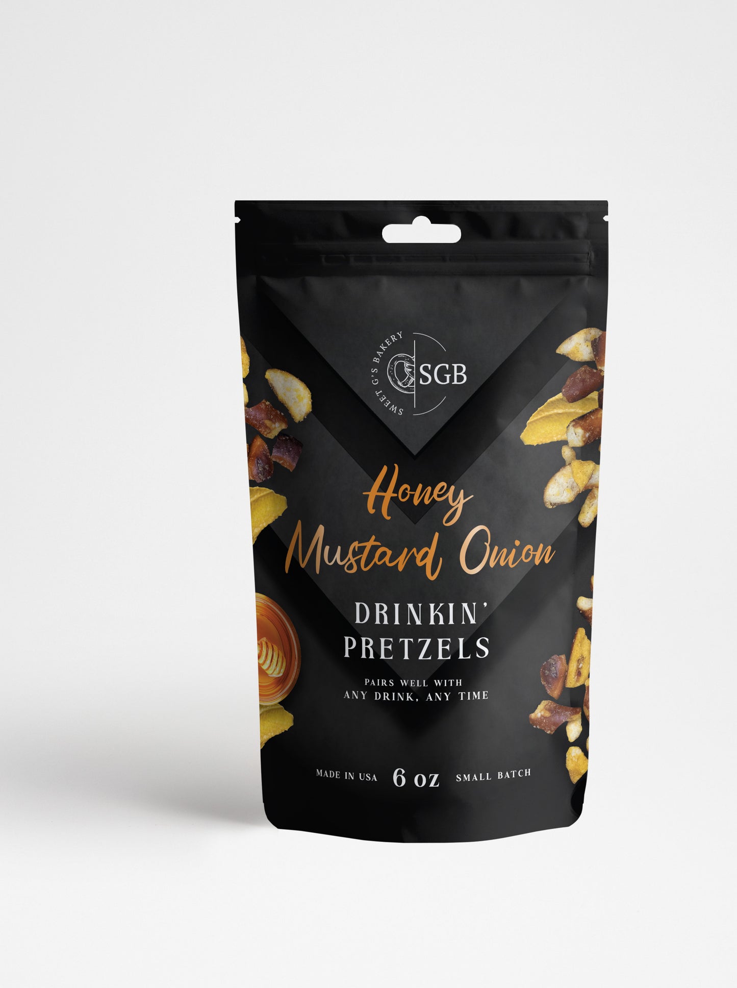 Drinkin' Pretzel - Honey Mustard & Onion