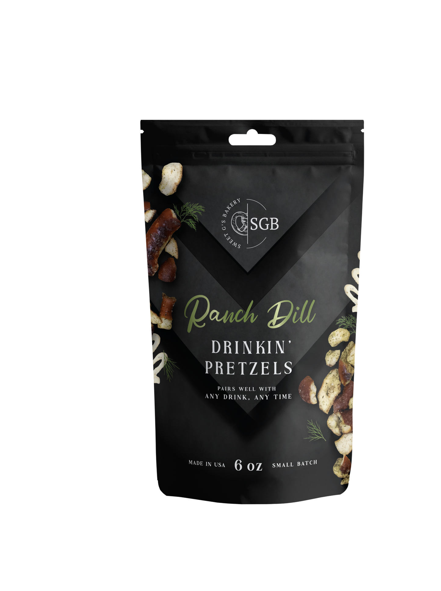 Wholesale - 6oz Pouch - Flavored Sourdough Pretzels