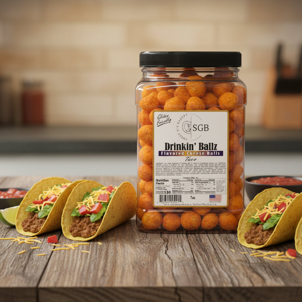 Wholesale - Canisters of Flavored Sourdough Pretzels & Cheese Balls