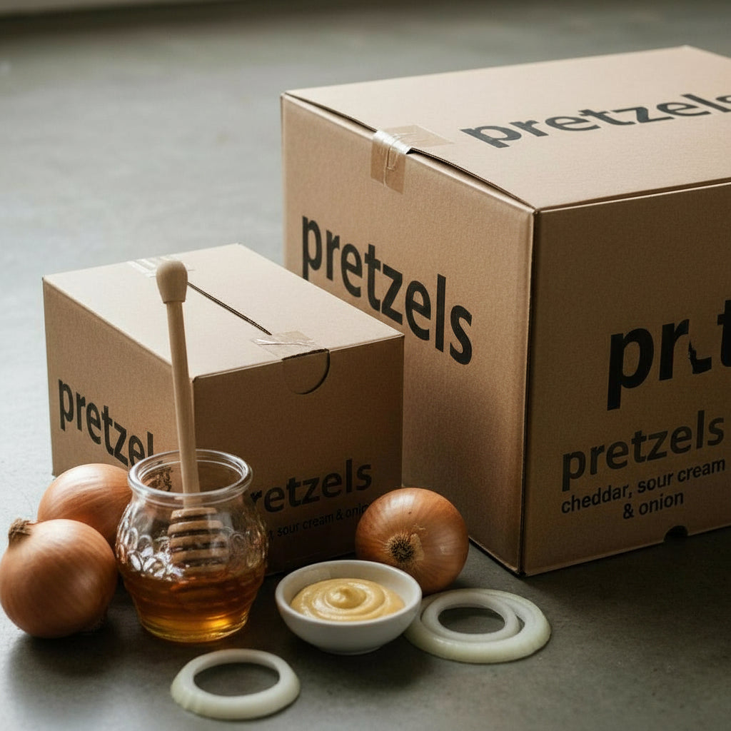 Drinkin' Pretzel - HOT Honey Mustard & Onion