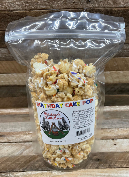 Dutchman's Kettle Corn- Birthday Cake Pop