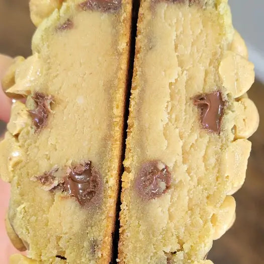 MBFC Giant Peanut Butter Cream Stuffed Cookie