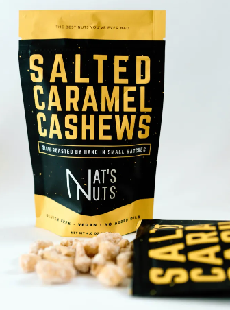 Nat's Nuts Salted Caramel Cashews